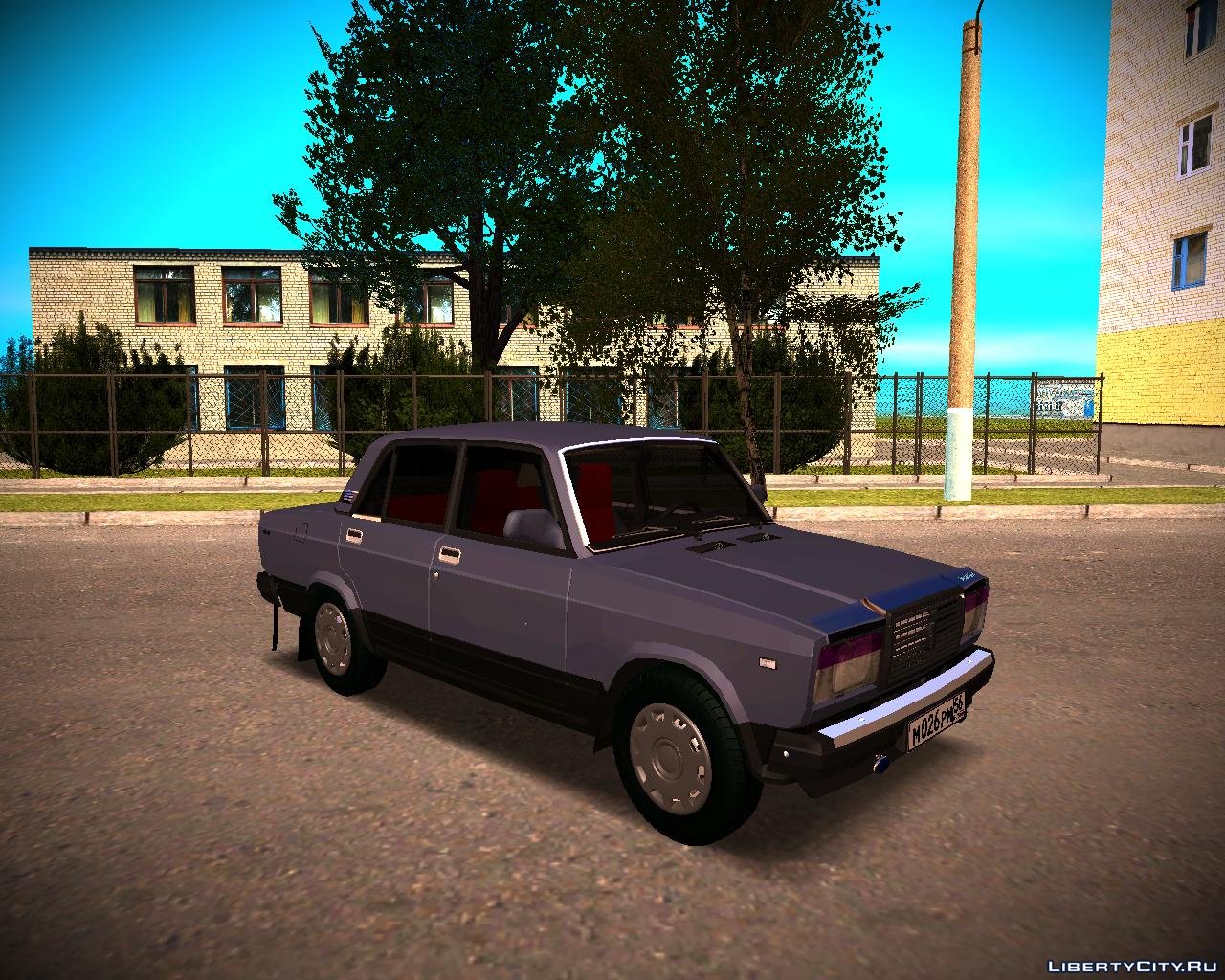 Crmp rp. ВАЗ-21074 для GTA sa. ВАЗ 21074. Семерка GTA sa. ВАЗ 2104 из крмп.